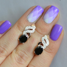 Срібні сережки