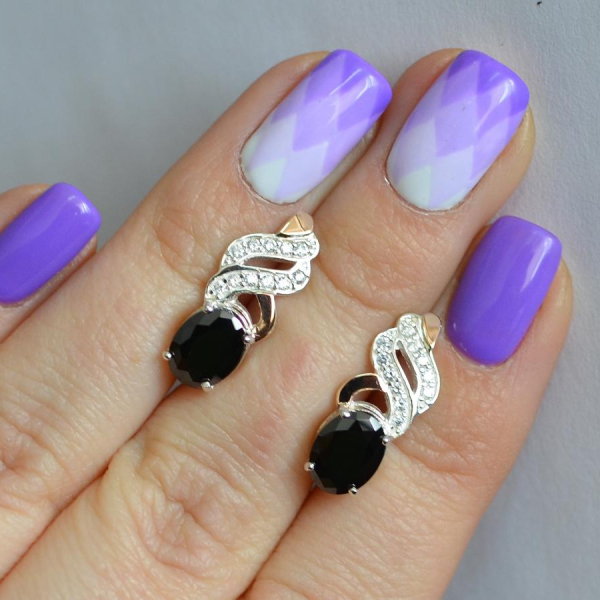 Срібні сережки