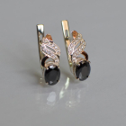 Срібні сережки