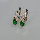 Срібні сережки