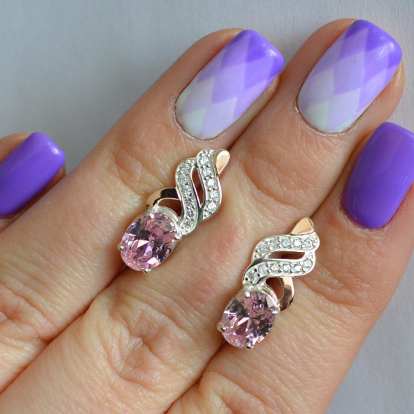 Срібні сережки