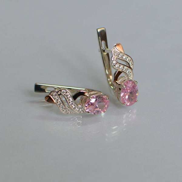 Срібні сережки