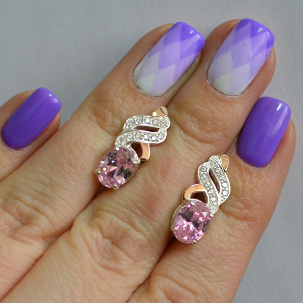 Срібні сережки