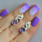 Срібні сережки