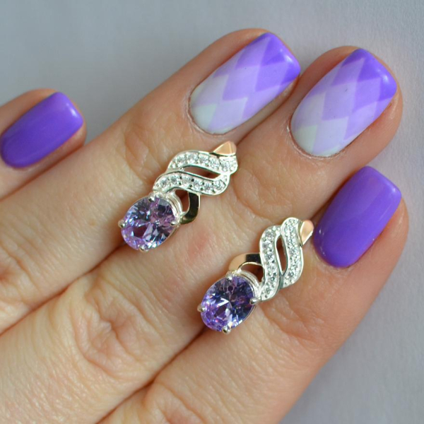 Срібні сережки