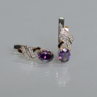 Срібні сережки