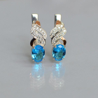 Срібні сережки