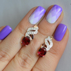 Срібні сережки