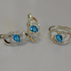 Срібний гарнітур