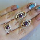 Срібний гарнітур