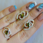 Срібний гарнітур