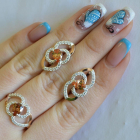 Срібний гарнітур