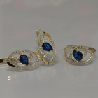 Срібний гарнітур