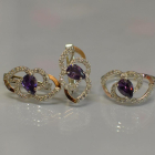 Срібний гарнітур