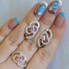 Срібний гарнітур