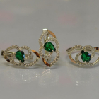 Срібний гарнітур