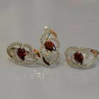 Срібний гарнітур