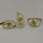 Срібний гарнітур