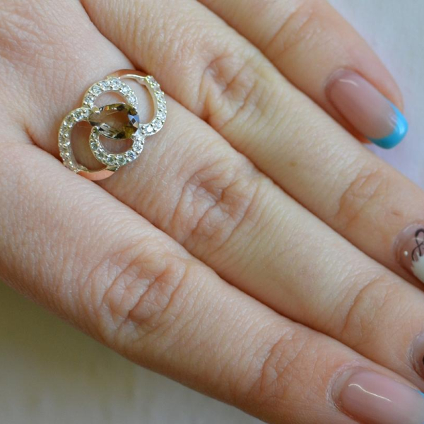 Срібна каблучка