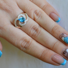 Срібна каблучка