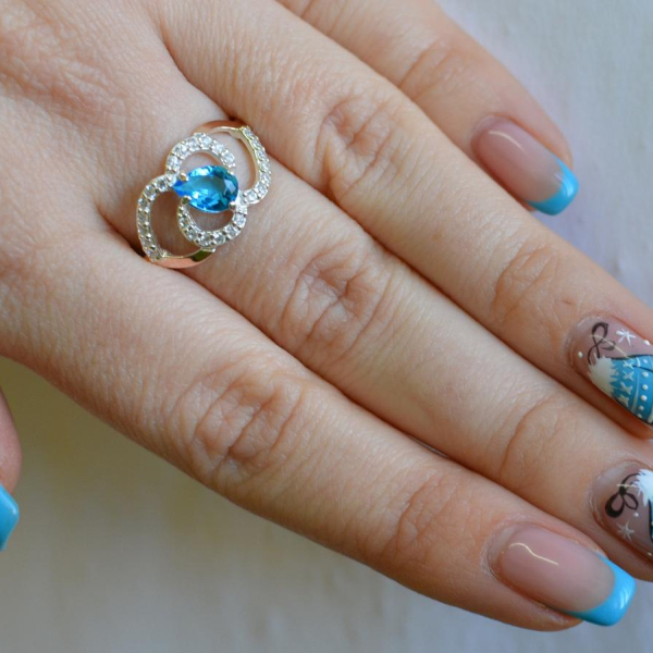 Срібна каблучка