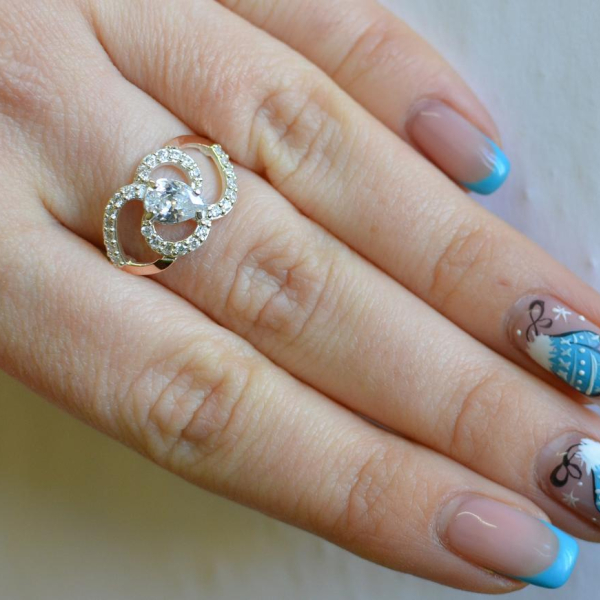 Срібна каблучка