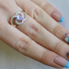 Срібна каблучка