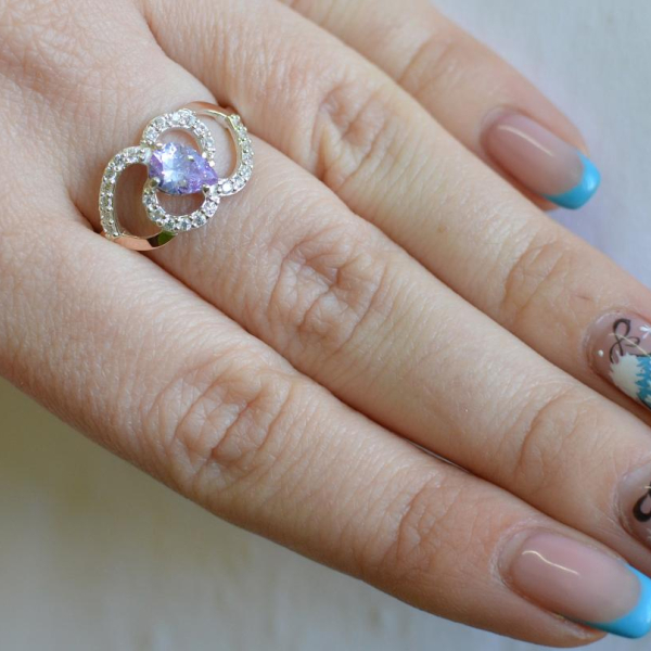 Срібна каблучка