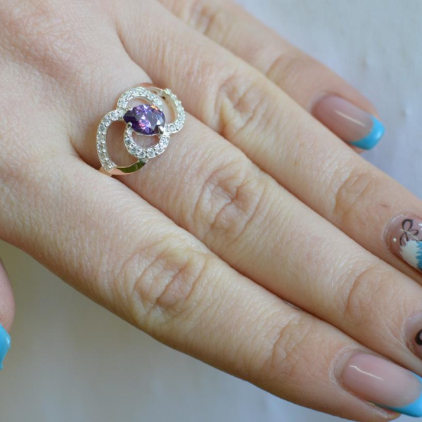 Срібна каблучка