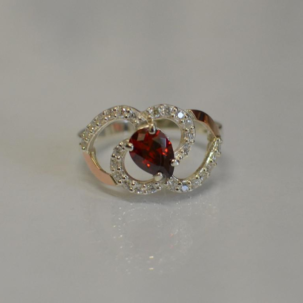 Срібна каблучка