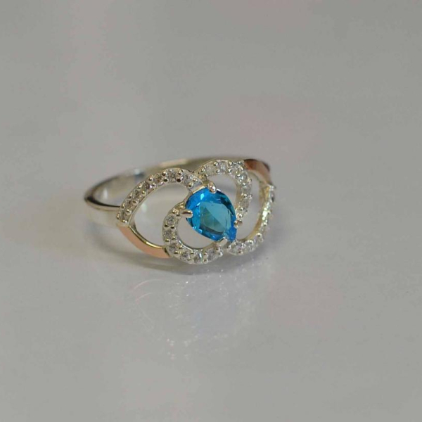 Срібна каблучка