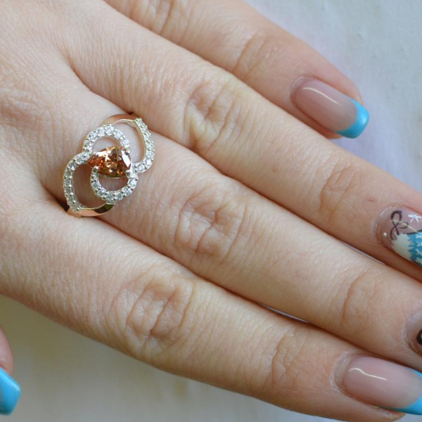 Срібна каблучка