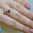 Срібна каблучка