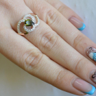 Срібна каблучка