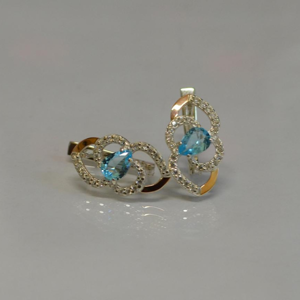 Срібні сережки