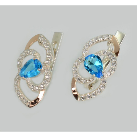 Серебряные серьги