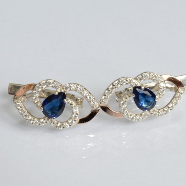 Срібні сережки