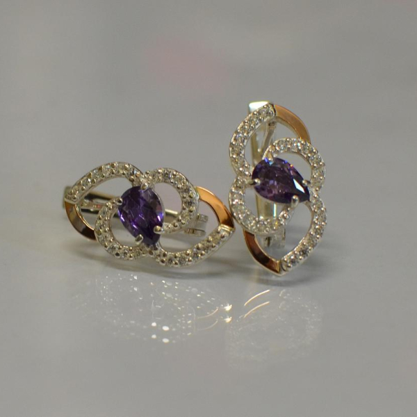 Срібні сережки