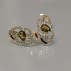 Срібні сережки