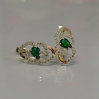 Срібні сережки