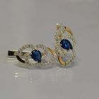 Срібні сережки