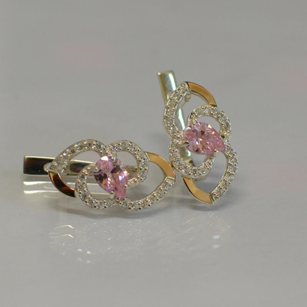 Срібні сережки