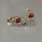 Срібні сережки