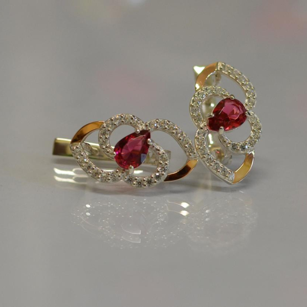 Срібні сережки