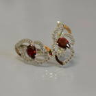 Срібні сережки