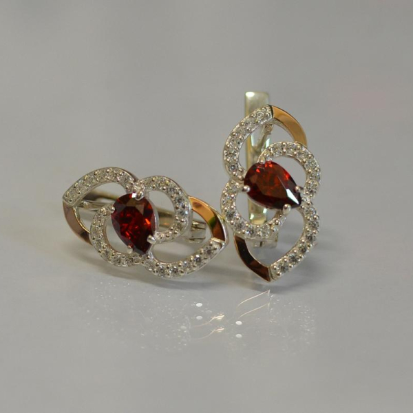 Срібні сережки