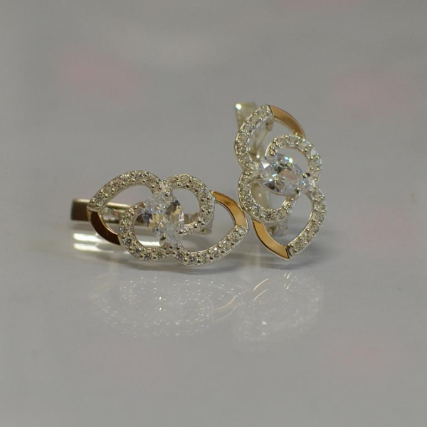 Срібні сережки