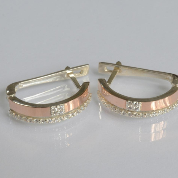 Сережки із срібла