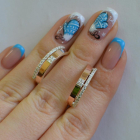 Сережки із срібла