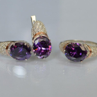 Срібний гарнітур